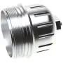 iFJF 134001 Fuel Filter Housing Cap for 2017+ GM Duramax 6.6L L5P Billet Aluminum with Drain Plug (Silver)