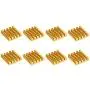 uxcell Electronic Radiators Heatsink for MOS GPU IC Chip Golden 22 x 22 x 6 mm 8pcs uxcell Electronic Radiators Heatsink for MOS GPU IC Chip Golden 22 x 22 x 6 mm 8pcs