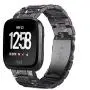 Ayeger Band Replacement for Fitbit Versa/Versa 2 Smart Watch/Special/Lite Edition, Fashion Resin Wristbands Women Men Replacement Bracelet Metal Stainless Steel Black Buckle(Black) Ayeger Band Replacement for Fitbit Versa/Versa 2 Smart Watch/Special/Lite Edition, Fashion Resin Wristbands Women Men Replacement Bracelet Metal Stainless Steel Black Buckle(Black)