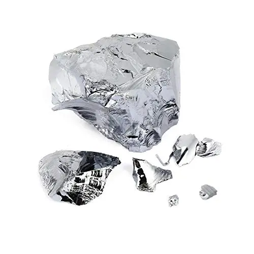 High Purity Silicon Metal Element 14 Semiconductor Monocrystalline Si Block(50g)