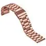 Kartice Bands Compatible with Samsung Galaxy Watch 3 41mm Bands Active 2 44mm 40mm Bands 20mm Solid Stainless Steel Metal Band for Galaxy Active 2 Bands Men Women (Rose Gold)