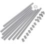 One-Cord Channel Cable Concealer - CMC-03 Cord Cover Wall Cable Management System - 125'' Cable Hider Raceway Kit for a Power Cord, Ethernet Cable, Speaker Wire - 8X L15.7in, W0.59in H0.39in, Grey