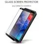 Evocel Explorer Series Pro Phone Case Compatible with Stylo 5 with Glass Screen Protector and Belt Clip Holster, Black