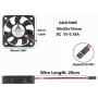 GDSTIME 5Volt 50x10mm 50mm 2 Inch Dupont Connector Small Brushless Dc Cooling Fan