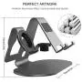 3 in 1 Aluminum Charging Station for Apple Watch Charger Stand Dock for iWatch Series SE/6/5/4/3/2/1, iPad, AirPods Pro/2/1 and iPhone 12/11/Xs/X Max/XR/X/8/ 8P/7/7P/6S/6S（ Space Gray）