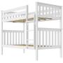Max & Lily Bunk Bed, Twin, White