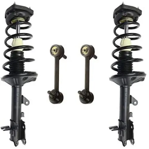 Detroit Axle - Rear Strut Assemblies + Sway Bar Links Replacement for 2001-2006 Hyundai Elantra - 4pc Set Detroit Axle - Rear Strut Assemblies + Sway Bar Links Replacement for 2001-2006 Hyundai Elantra - 4pc Set