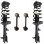 Detroit Axle - Rear Strut Assemblies + Sway Bar Links Replacement for 2001-2006 Hyundai Elantra - 4pc Set Detroit Axle - Rear Strut Assemblies + Sway Bar Links Replacement for 2001-2006 Hyundai Elantra - 4pc Set