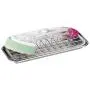 mDesign Metal 2-Piece Sink Tray Caddy for Kitchen Countertops - Removable Grid Insert for Sponges, Scrubbers, Bar Soap, Cleaning Tools - Drainage Grid with Tray - 2 Pack - Brushed Stainless Steel mDesign Metal 2-Piece Sink Tray Caddy for Kitchen Countertops - Removable Grid Insert for Sponges, Scrubbers, Bar Soap, Cleaning Tools - Drainage Grid with Tray - 2 Pack - Brushed Stainless Steel