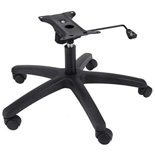 Mophorn Replacement Chair Base,Max Weight 350 Pounds,Stroke Length 5 Inch,with Bottom Plate Stand Cylinder and 5 Casters, 28 Inch, Black