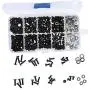 ShareGoo 340PCS Universal Screws Box Repair Accessories for HSP Redcat Traxxas SCX10 HPI 1/10 RC Car,M3 Flat/Round Head Screws & M3/M4 Flat Washer