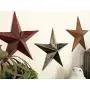 Bellaa 22052 Metal Stars Wall Decor 12 inch Set of 3 Celtic Patio Garden Outdoor Bellaa 22052 Metal Stars Wall Decor 12 inch Set of 3 Celtic Patio Garden Outdoor