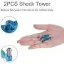 GoolRC 2pcs Metal Shock Tower for WLtoys K979 K989 K999 1/28 RC Car Replacement 1: 28 Race Buggy Parts GoolRC 2pcs Metal Shock Tower for WLtoys K979 K989 K999 1/28 RC Car Replacement 1: 28 Race Buggy Parts