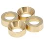 4Pcs RC Wheel Weights, Metal Brass Wheel Counterweight Fit for 1/24 Axial SCX24 AXI90081 RC Car Upgrade Parts