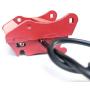HONG YI-HAT Metal Excavator Automatic Bucket Changer Suitable for HUINA 580 RC Car Excavator Parts Accessories Spare Parts (Color : Red) HONG YI-HAT Metal Excavator Automatic Bucket Changer Suitable for HUINA 580 RC Car Excavator Parts Accessories Spare Parts (Color : Red)