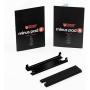 Thermal Grizzly NVMe M.2 SSD Cooler - 2x Thermal Pad, Aesthetic Black Color, SSD Heatsink M.2 - Passive Cooler to Eliminate Speed Reduction of M.2 2280 Solid State Drive