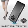 YOUMAKER Case for Galaxy Note 9, Full Body Heavy Duty Protection with Built-in Screen Protector Shockproof Rugged Cover for Samsung Galaxy Note 9 (2018) 6.4 Inch - Black/BK