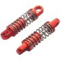 2Pcs ShareGoo Metal Shock Absorber Damper K989-43 for WLtoys 1/28 K969 K979 K989 K999 P929 On-Road Monster Truck Car Upgraded Parts (Red)