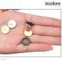 BronaGrand 30 Pieces Stainless Steel Stud Earring Cabochon Setting Post Cup for 12mm and 30 Pieces Clear Rubber Earring Safety Backs BronaGrand 30 Pieces Stainless Steel Stud Earring Cabochon Setting Post Cup for 12mm and 30 Pieces Clear Rubber Earring Safety Backs