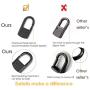 Zipper Pull Replacement Metal Zipper Handle Mend Fixer Zipper Tab Repair for Shoes Luggage Suitcases Bag Jacket (8 PCS)