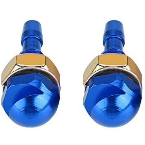 2pcs Windshield Washer Nozzle, Keenso Universal Car Auto Windshield Wiper Spray Jet Nozzle Replacement Kit(Blue)