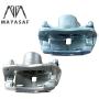 MAYASAF 19B2662 19B2663 Front Brake Caliper Driver & Passenger Side Caliper Assembly Fit 2002-2004 Honda CR-V, 2003-2011 Honda Element, w/Mounting Bracket & Metal Piston