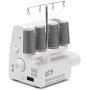 SINGER | ProFinish 14CG754 2-3-4 Thread Serger with Adjustable Stitch Length, & Differential Feed - Sewing Made Easy,White