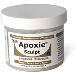 Apoxie Sculpt - 2 Part Modeling Compound (A & B) - 1 Pound, White