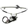 MILLION PARTS Rear Left Side Power Window Regulator with Motor fit for 2001 2002 2003 2004 2005 Honda Civic Sedan 4-Door