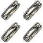 Ball Chain Connector Clasps 300 Pieces Number 6 Connectors Fits 3.2mm Beaded Ball Chain