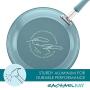 Rachael Ray Cucina Nonstick Cookware Pots and Pans Set, 12 Piece, Agave Blue