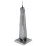 Fascinations Metal Earth One World Trade Center Building 3D Metal Model Kit