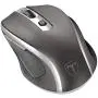 VicTsing Wireless Mouse, 2.4G 2400DPI Ergonomics Cordless Mouse with USB Receiver, Finger Rest, 5 Adjustable DPI Levels, Mobile USB Mice for Chromebook Notebook MacBook Laptop Computer PC, Gray
