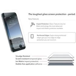 ZAGG InvisibleShield Glass+ Screen Protector – Fits iPhone 8 , iPhone 7 , iPhone 6s , iPhone 6 – Extreme Impact & Scratch Protection – Easy to Apply – Seamless Touch Sensitivity