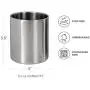 Whiskey Glass Set of 2 Stainless Steel Scotch Glasses, 10oz, Unique Gift for Men. Unbreakable, No Metal Taste, Thermally Insulated Whiskey Glass Set of 2 Stainless Steel Scotch Glasses, 10oz, Unique Gift for Men. Unbreakable, No Metal Taste, Thermally Insulated