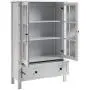 Signature Design by Ashley Miranda Accent Cabinet, 32'' W x 12'' D x 47'' H, White