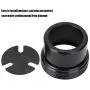 Bewinner1 D5 Pump Cover, Aluminum Anodized D5 Pump Heatsink Top Kit Computer Water Cooling Pump Cover Computer Accessories for PJ-D5BGTZ / PJ-D5QJS/D5