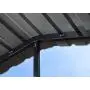 Arrow 20 x 20 29-Gauge Metal Carport with Steel Roof Panels, 20 x 20, Charcoal Arrow 20 x 20 29-Gauge Metal Carport with Steel Roof Panels, 20 x 20, Charcoal