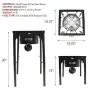 Gas One B-3600H Propane 200,000-BTU Single Outdoor Brewing Burner with Adjustable Height 0-20PSI High Pressure Gas One B-3600H Propane 200,000-BTU Single Outdoor Brewing Burner with Adjustable Height 0-20PSI High Pressure