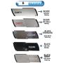 Metal Premium SLATE Dish Nanny | Dishwasher Magnet Clean Dirty Sign Indicator with Padded Magnets or Double Sided Stick Tape (Slate)