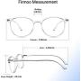 Firmoo Blue Light Blocking Reading Glasses Unisex, Square Computer Reading Glasses with Magnification