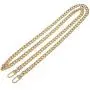 LONGTEAM 47'' Purse Chain Strap Replacement DIY Flat Metal Chain Strap LONGTEAM 47'' Purse Chain Strap Replacement DIY Flat Metal Chain Strap
