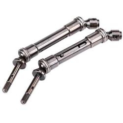 RC Car Drive Shaft, 2 Pcs Metal Rear Drive Shaft for Traxxas Slash 1/10 Short Truck SLA017 SLA018 RC Car Parts