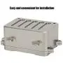 Tbest RC Receiver Box ESC Box, Metal Receiver Box ESC Box Upgrade Parts Fit for SCX10 1/10 RC Crawler Car