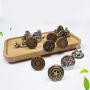 willikiva Instant Buttons Adjustable Button Jeans 8Pcs No Sew Button Metal Adds Or Reduces an Inch to Any Pants Waist in Seconds(Z025)
