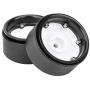 VGEBY 2pcs G06 1.9inches Metal Wheel Rims Hubs for RC Crawler RC Climber Trailer Parts Wheel Rims