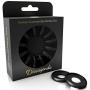 Discagenda Aluminum Disc-Binding Discs 33mm 1.3in 12 Piece Set Black