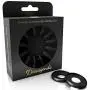 Discagenda Aluminum Disc-Binding Discs 33mm 1.3in 12 Piece Set Black