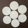 ouhoe White Sublimation Blank Aluminum Shee Pendant Creative Christmas Ornaments Heat Transfer Printing DIY Ornament Round Christmas Decorations (10PCS, 90mm) ouhoe White Sublimation Blank Aluminum Shee Pendant Creative Christmas Ornaments Heat Transfer Printing DIY Ornament Round Christmas Decorations (10PCS, 90mm)
