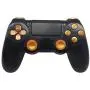 TOMSIN Metal Buttons for DualShock 4, Aluminum Metal Thumbsticks Analog Grip & Bullet Buttons & D-pad & L1 R1 L2 R2 Trigger for PS4 Controller Gen 1 (Gold)